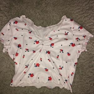 Floral Print Tee